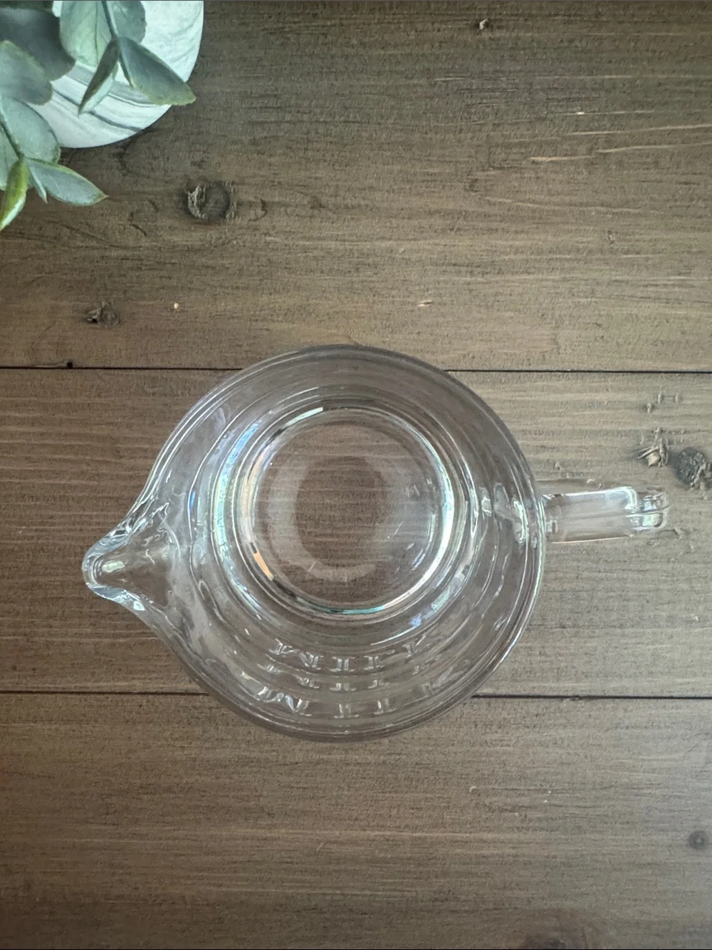Hearth & Hand Glass Cream Pitcher